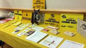 Contact our office to get rural crime watch signs for your yard or office.